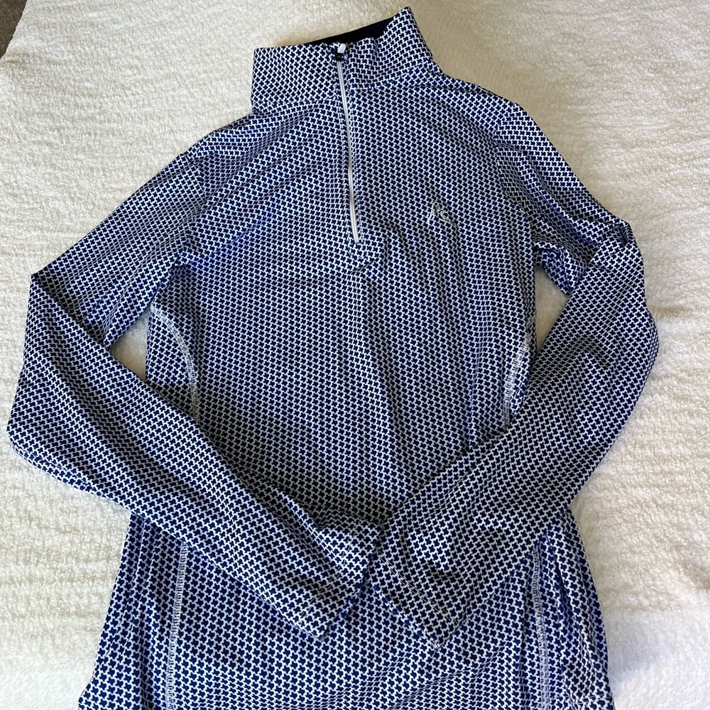 Rhoback lone star quarter zip - women xs